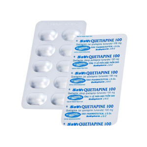 Savi Quetiapine 100 điều trị tâm thần phân liệt 30 viên