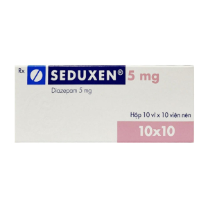 Seduxen 5mg giải lo âu, gây ngủ 100 viên