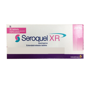 Seroquel XR 200mg AstraZeneca điều trị tâm thần phân liệt 30 viên