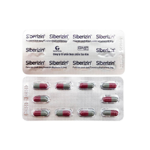 Siberizin 5mg Sao Kim điều trị dự phòng cơn đau nửa đầu 100 viên
