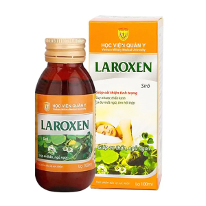 Siro Laroxen Học viện Quân y giúp an thần, ngủ ngon giấc 100ml