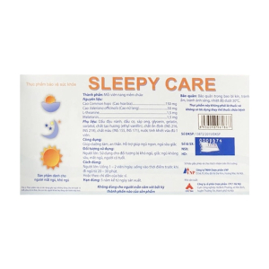 Sleepy Care CPC1 Hà Nội hỗ trợ ngủ ngon, dưỡng tâm 30 viên