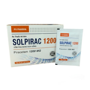 Solpirac 1200mg PV Pharma điều trị chóng mặt, trí nhớ suy giảm 30 gói
