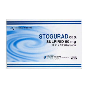 Stogurad 50mg Davipharm điều trị ngắn ngày chứng lo âu 100 viên