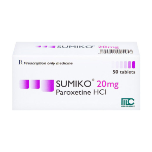 Sumiko 20mg Medochemie điều trị bệnh trầm cảm 50 viên