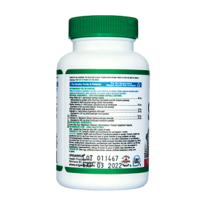 Super IQ Organika tăng cường tuần hoàn não , cải thiện trí nhớ 60 viên