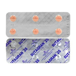 Sutagran 25 Agimexpharm điều trị tích cực để cắt ngay cơn đau nửa đầu 12 viên