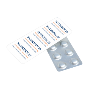 Sutripin 25mg Herabiopharm điều trị cơn đau nửa đầu 30 viên