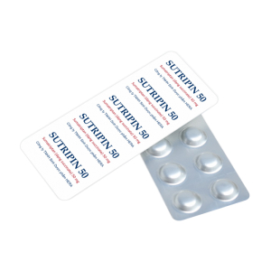 Sutripin 50mg Herabiopharm điều trị cơn đau nửa đầu 30 viên