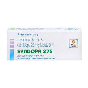 Syndopa 275 Sun Pharma điều trị triệu chứng bệnh Parkinson 50 viên