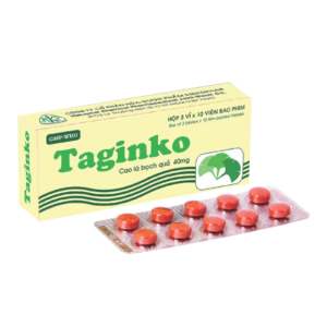 Taginko Mekophar tăng cường tuần hoàn não bộ 30 viên