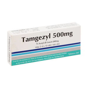 Tamgezyl 500mg Thành Nam điều trị triệu chứng các cơn chóng mặt 20 viên