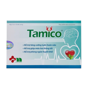 Tamico hỗ trợ tăng cường tuần hoàn não 30 viên