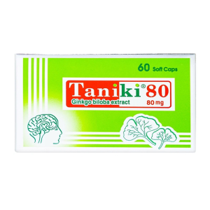 Taniki 80 Usa - Nic Pharma điều trị thiểu năng tuần hoàn não 60 viên