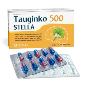 Tauginko 500 Stella tăng cường tuần hoàn máu não 30 viên
