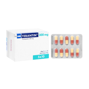 Tebantin 300mg Gedeon điều trị động kinh, đau dây thần kinh ngoại biên 50 viên
