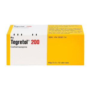 Tegretol 200 Novartis điều trị bệnh động kinh 50 viên