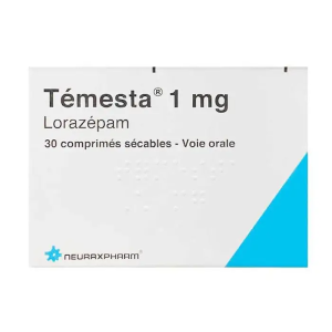Temesta 1mg Neuraxpharm điều trị rối loạn lo âu, mất ngủ 30 viên