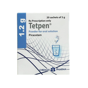 Tetpen 1.2g Chemax Pharma điều trị tình trạng chóng mặt 20 gói