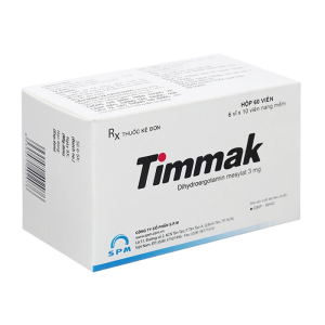 Timmak 3mg S.P.M trị chóng mặt, đau nửa đầu 60 viên