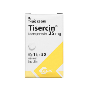 Tisercin 25mg Egis điều trị loạn thần 50 viên