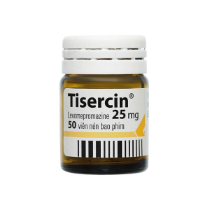 Tisercin 25mg Egis điều trị loạn thần 50 viên