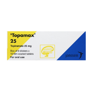 Topamax 25 Janssen điều trị động kinh cục bộ, dự phòng đau nửa đầu 60 viên
