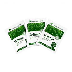 Trí Não G-Brain 3g Grand Nutrition bổ sung DHA và các vitamin hỗ trợ phát triển não bộ cho trẻ 30 gói