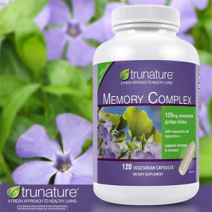 Trunature Memory Complex giúp tăng cường trí nhớ 120 viên Trunature Memory Complex giúp tăng cường trí nhớ 120 viên