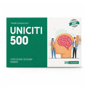 Uniciti 500 Goldcare giúp tăng cường tuần hoàn não 30 viên
