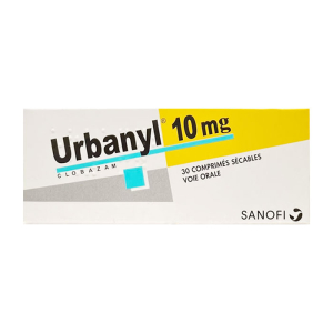 Urbanyl 10mg Sanofi kiểm soát cơn động kinh 30 viên