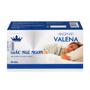 Valena Kingphar giúp an thần, hỗ trợ dễ ngủ 40 viên