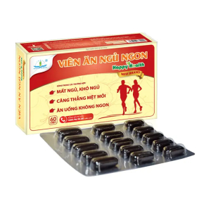 Viên Ăn Ngủ Ngon Happy Health Tâm Dược 60 viên
