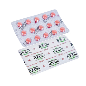 Viên dưỡng não O.P.CAN OPC điều trị giảm trí nhớ, kém tập trung, thiểu năng tuần hoàn não 30 viên