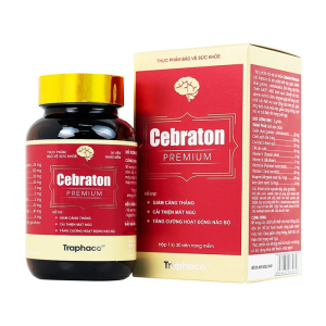 Viên tăng cường hoạt động não bộ Cebraton Premium Traphaco 30 viên