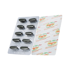 Viên Tuần Hoàn Não Migrin Plus CVI hỗ trợ hoạt huyết, tăng cường tuần hoàn máu não 60 Viên