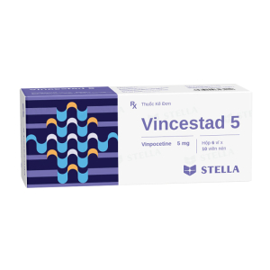 Vincestad 5 Stella điều trị rối loạn tuần hoàn máu não 60 viên