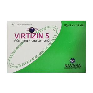 Virtizin 5 Navana điều trị chóng mặt 30 viên