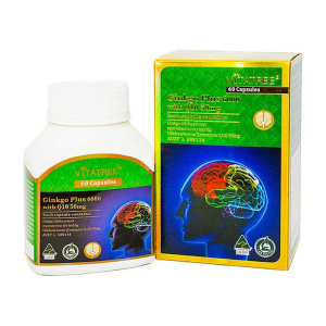 Vitatree Ginkgo Plus 6000 With Q10 50Mg 60 viên