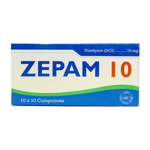 Zepam 10 giải lo âu, gây ngủ 100 viên