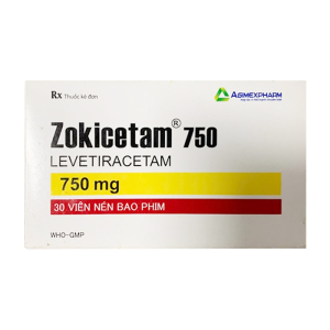 Zokicetam 750 Agimexpharm điều trị cơn động kinh 30 viên