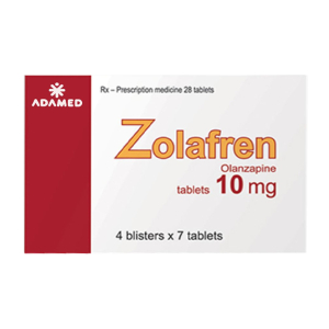 Zolafren 10mg Davipharm điều trị bệnh tâm thần phân liệt 28 viên