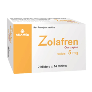 Zolafren 5mg Davipharm điều trị bệnh tâm thần phân liệt 28 viên