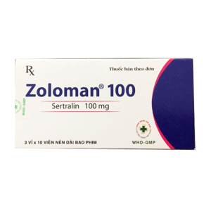 Zoloman 100mg OPV điều trị triệu chứng bệnh trầm cảm 30 viên