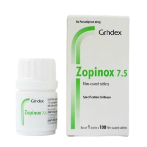 Zopinox 7.5 mg Grindex điều trị chứng khó ngủ, ngủ không sâu 100 viên