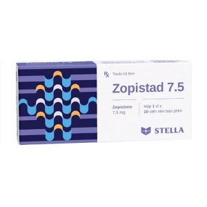 Zopistad 7.5 Stella điều trị ngắn hạn chứng mất ngủ 100 viên